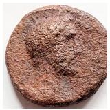 Caesarea, Antoninus Pius AD 138-161 Ancient coin