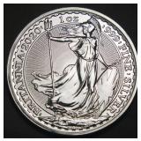 Great Britain Britannia ï¿½2 2020 Silver Bullion Sli