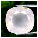 23.10ct 19.2x18.5mm Cushion Natural Pink Rose Quar