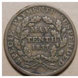 USA HT-66 1837 Specifie Payments Suspended Token
