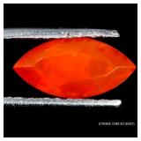 Marquise Cut Natural AAA Hot Rainbow Orange Opal 0
