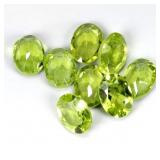Oval Cut Natural Unheated Top Rich Green Peridot 8