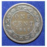 Canada Large Cent 1859