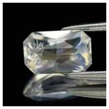 0.65ct Octagon Natural Rainbow With Luster Moonsto
