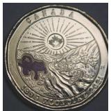 Canada $1 Klondike Gold Rush 125th Anniversary of