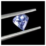 Heart Cut Natural Top Rich Violet Blue Tanzanite 0