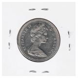 Canadian 1969 50ï¿½ Coin