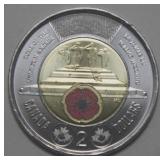 Canada $2 2025 Honouring Canada's Unknown Soldier