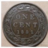 Canada Large Cent 1892 Obv3