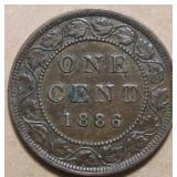 Canada Large Cent 1886 Obv2