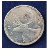 Canada 25 Cent 1964