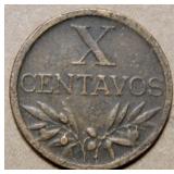 Portugal 10 Centavos 1958