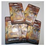 Lot of 5 Sealed Amazing Defender Yu-Gi-Oh! Packs