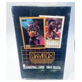 Factory Sealed Skybox 90-91 NBA Basketball Cards
