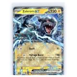 Zekrom ex 034/086 Double Rare Holo BLK