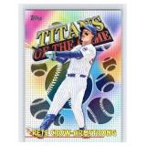 Titans of the Game Pete Crow-Armstrong #TOG-13 202