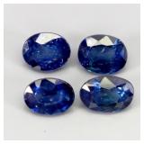 Oval Cut Natural Heated Royal Blue Sapphire Madaga