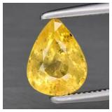 CERT SI 1.46 ct SAPPHIRE MADAGASCAR