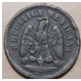 Mexico 1889M 1 Centavo