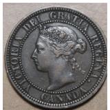 Canada Large Cent 1882H Obv2
