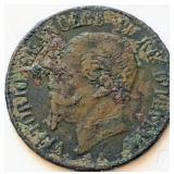 Italy 1861 N Vittorio Emanuele II, 1 CENTESIMO coi