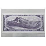 Canada $10 Banknote BC-40b Beattie Rasminsky