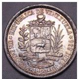 Venezuala 1960 1 Bolivare