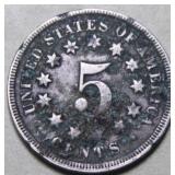 USA Shield Nickel 1868