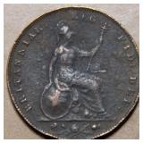 Great Britain Victoria 1853 Farthing