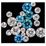 Loose Assorted Lab Diamond App 1ct