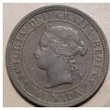 Canada Large Cent 1882H