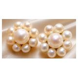 14K Gold Fresh Water Pearl Earring