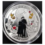 Fine Silver 10g Mint Condition Color Coin
