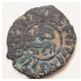 Armenia, Hetoum II 1289-1305AD Kardez coin 22mm