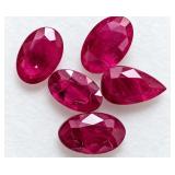 Genuine Ruby App 1ct Gemstone