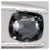 Antique Cut Natural Greenish Blue Spinel Unheated