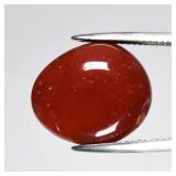 16.94ct Free Form Cabochon Natural White Orange Ch