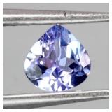 Heart Cut Natural Top Rich Violet Blue Tanzanite 0