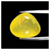 11.62ct 15.5x12.5mm Triangle Cabochon Natural Yell
