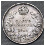 Canada 5 Cents 1903