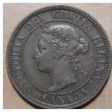 Canada Large Cent 1886 Obv2