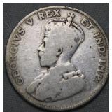 Canada 25 Cent 1911