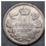 Canada 5 Cents 1897