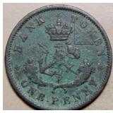 Canada PC-6B2 Bank of Upper Canada Token 1852 Penn