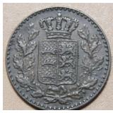 German States Wurtemberg 1863 1/2 Kreuzer