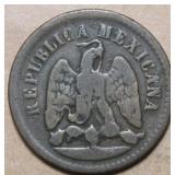 Mexico 1890 1 Centavo