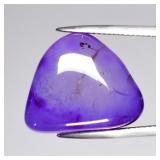 21.78ct 18.8x16.3mm Triangle Cabochon Natural Purp