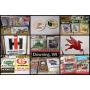 Winter Farm Toys and Collector Signs