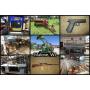 Construction, Industrial, Farm, Sporting Goods, Structural Iron, Vintage Outboard Items and More