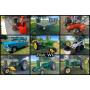 K. Roger Gilbert - John Deere Tractors, Bobcat, Trailer, Lawn Tractors, 1956 Chevrolet 2 Door Sedan 